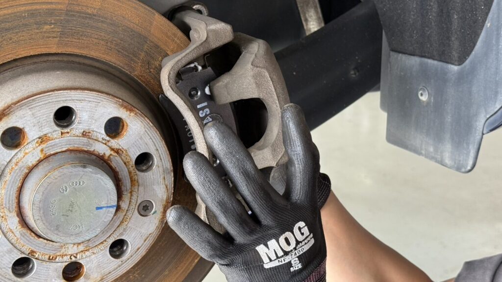 Brake pad replacement