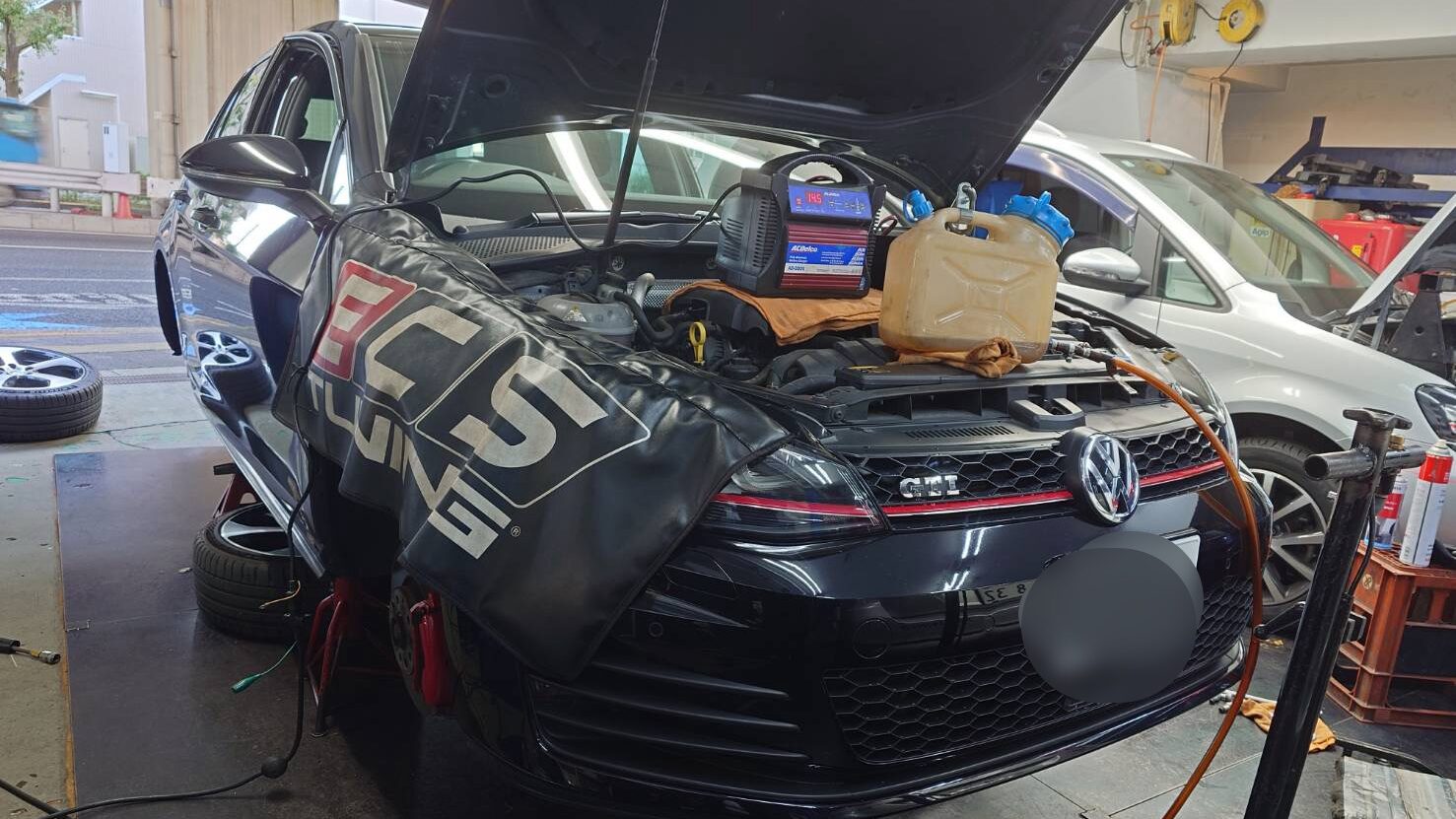 ゴルフ7GTI：DSGオイル交換