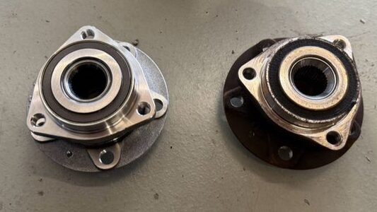 ハブベアリング交換