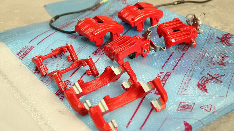 キャリパー塗装