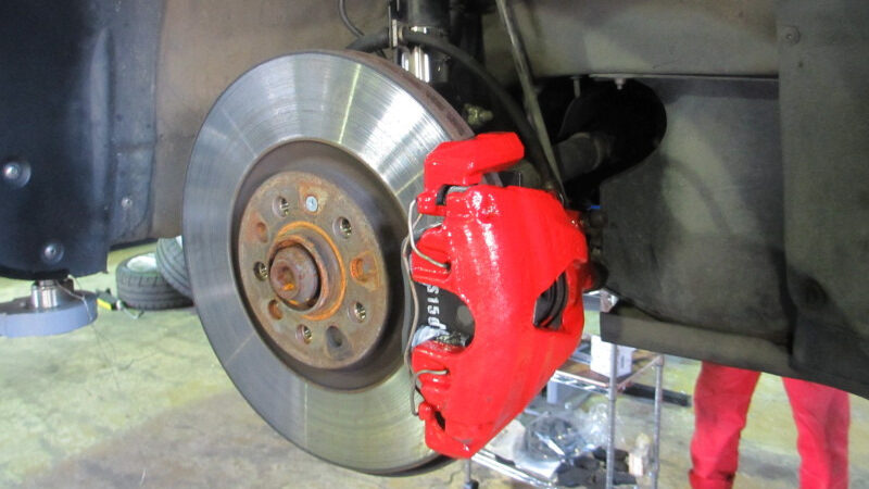 キャリパー塗装