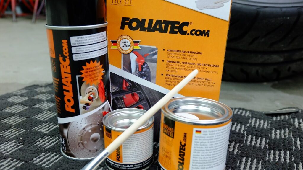 キャリパー塗装に使う道具一式